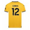 Wolves Matheus Cunha #12 Heimtrikot 2023-24 Kurzarm